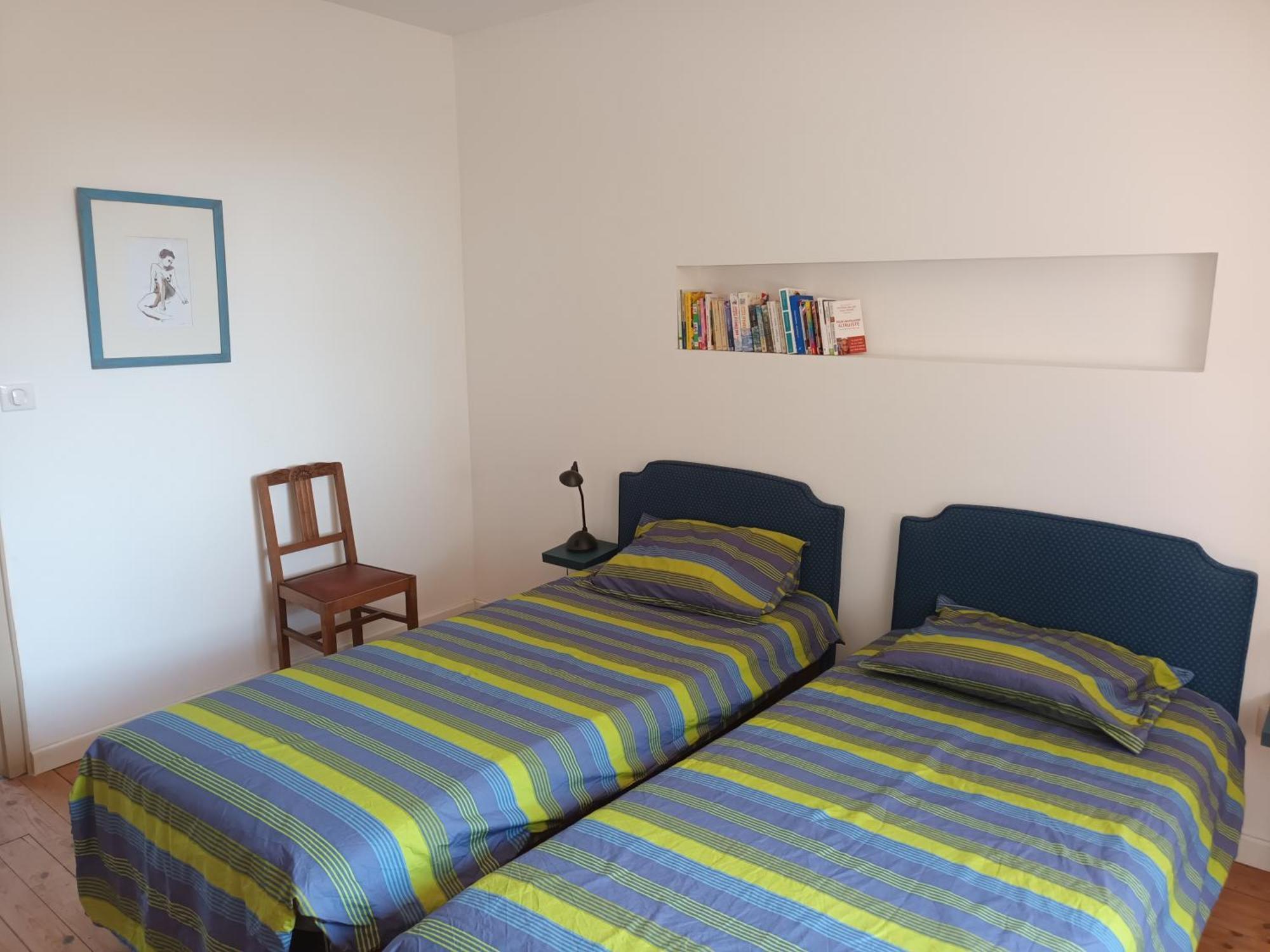 Gite En Bord De Loire Blaison-Saint-Sulpice Chambre photo